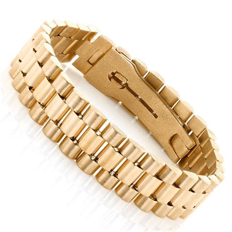 rolex armband gold 18k|rolex leather bracelet.